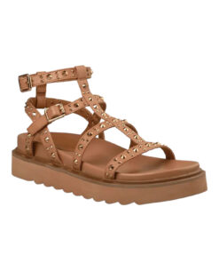 ENVIE SHOES-FLATFORM SANDALS (E32-21088-26)-CAMEL