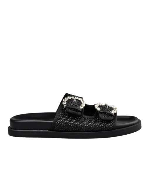 Alternative view of ENVIE SHOES-FLATFORM SANDALS (E96-21328-34)-BLACK