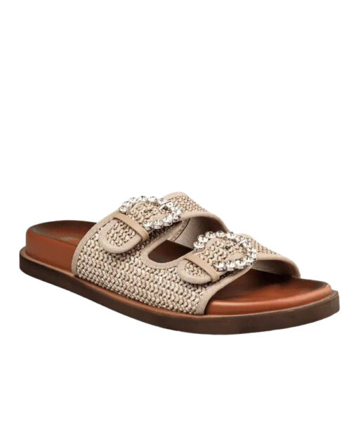 ENVIE SHOES-FLATFORM SANDALS (E96-21328-36)-BEIGE