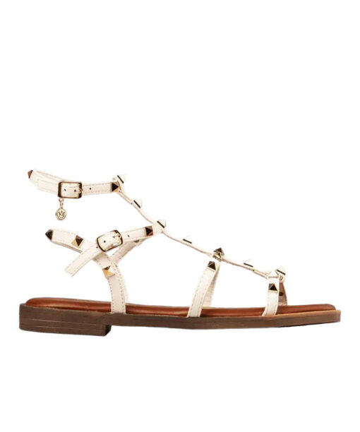 Alternative view of ENVIE SHOES-GLADIATOR SANDALS (E96-21390-10)-OFF-WHITE