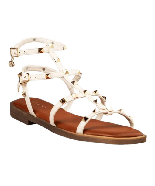 ENVIE SHOES-GLADIATOR SANDALS (E96-21390-10)-OFF-WHITE