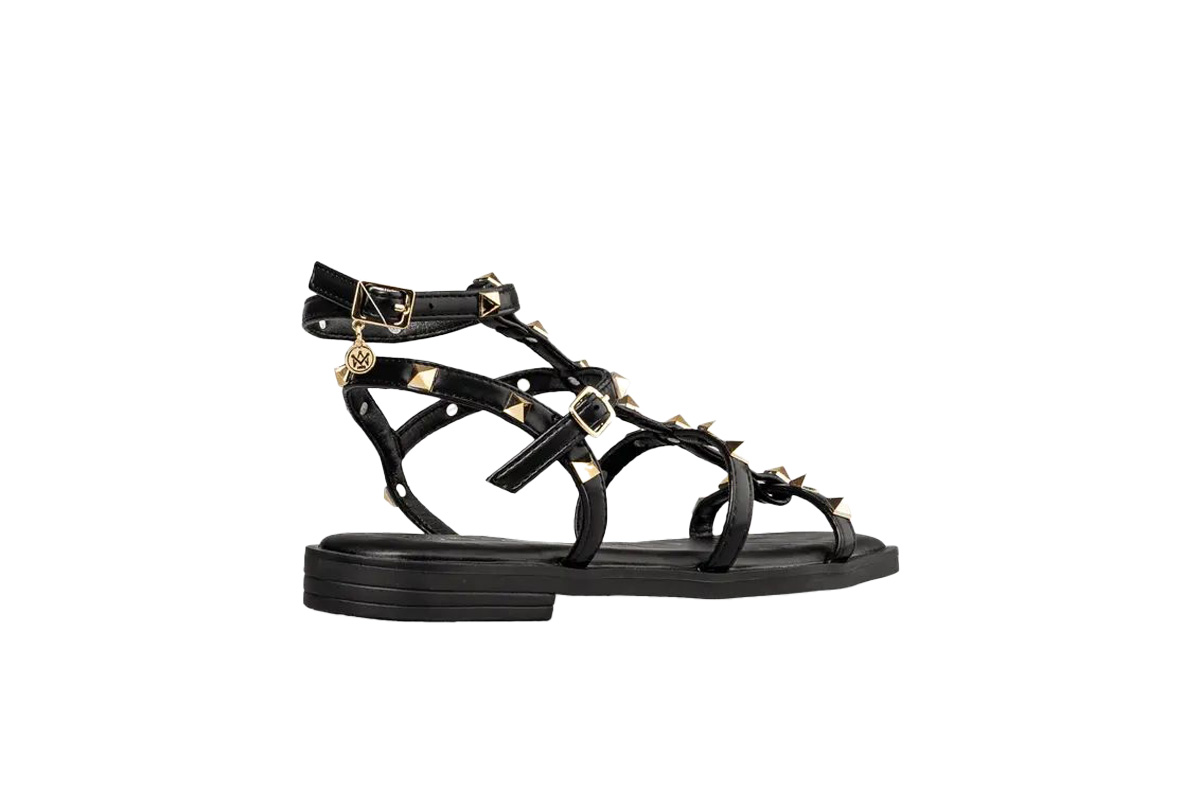 ENVIE SHOES-GLADIATOR SANDALS (E96-21390-34)-BLACK - Image 3