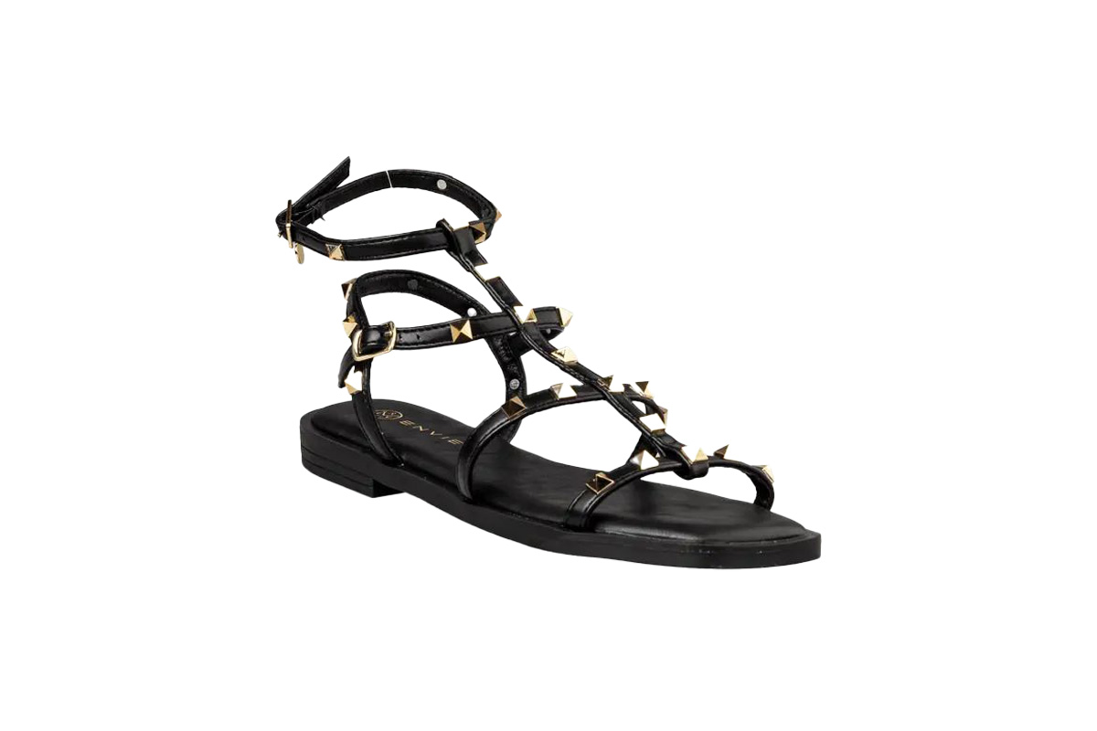 ENVIE SHOES-GLADIATOR SANDALS (E96-21390-34)-BLACK