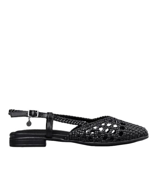 Alternative view of ENVIE SHOES-SLINGBACK BALLET FLATS (E96-21521-34)-BLACK