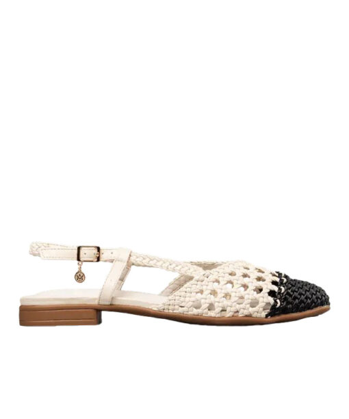 Alternative view of ENVIE SHOES-SLINGBACK BALLET FLATS (E96-21521-36)-BEIGE
