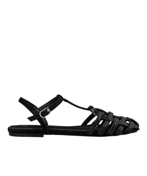 Alternative view of ENVIE-SLINGBACK BALLET FLATS (E84-21264-34)-BLACK