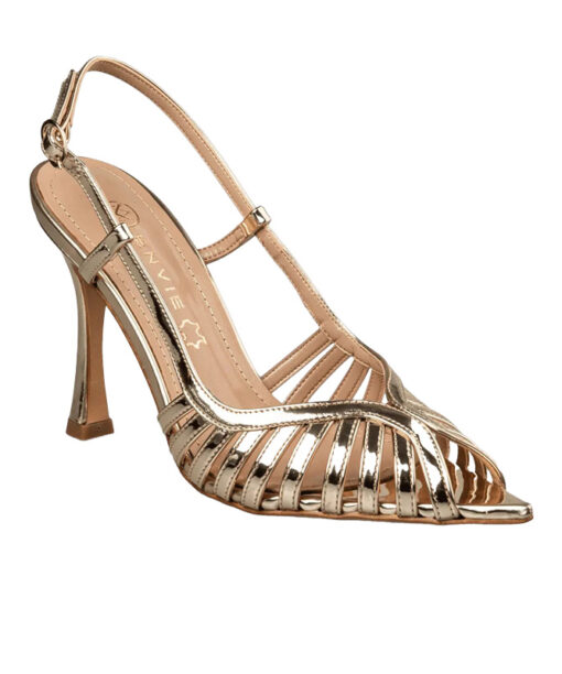 ENVIE-SLINGBACK PUMPS (E02-21736-59)-GOLD