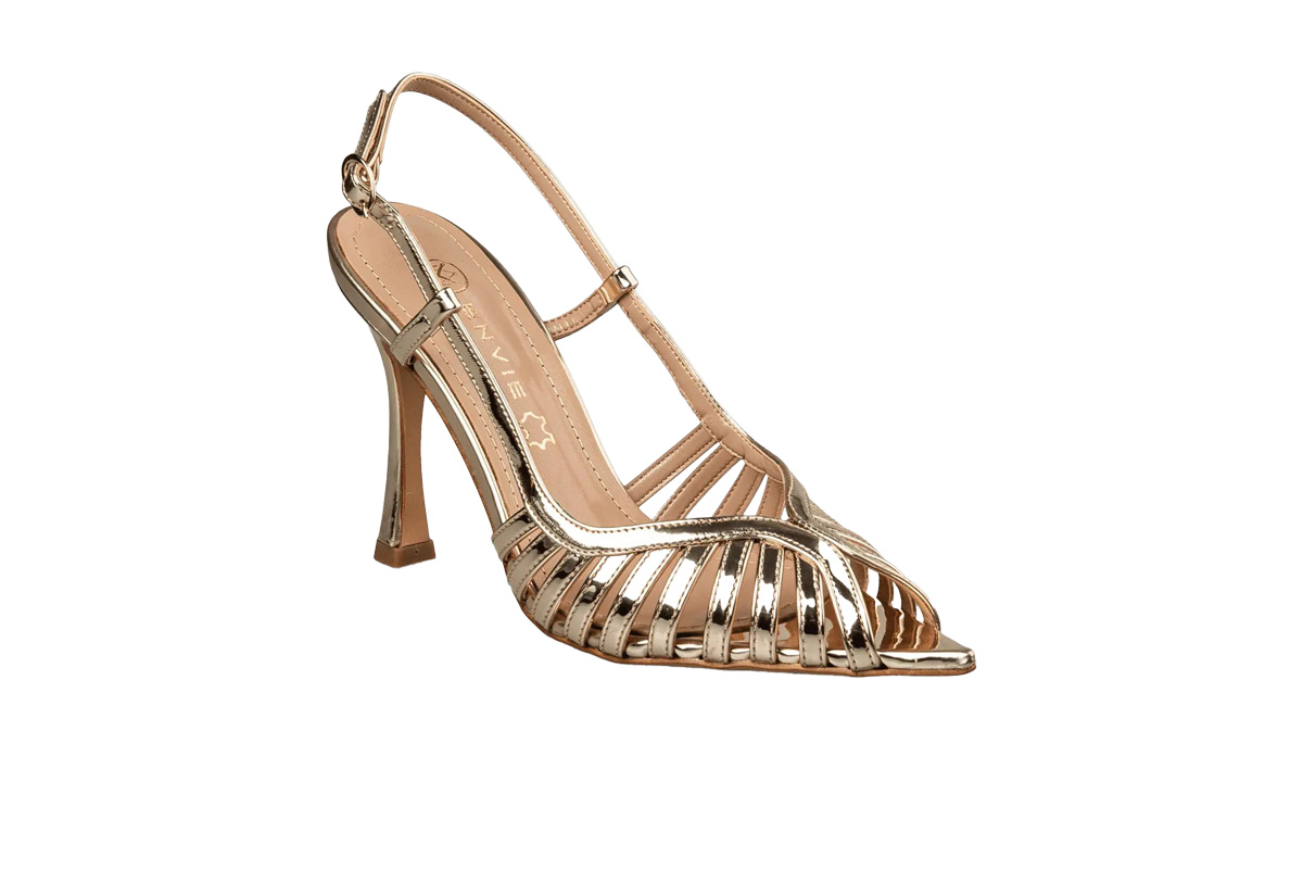 ENVIE-SLINGBACK PUMPS (E02-21736-59)-GOLD