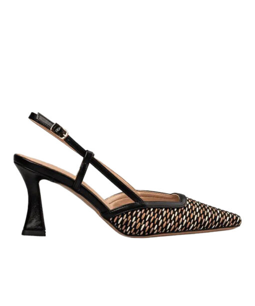 Alternative view of ENVIE-SLINGBACK PUMPS (E02-21761-34)-BLACK