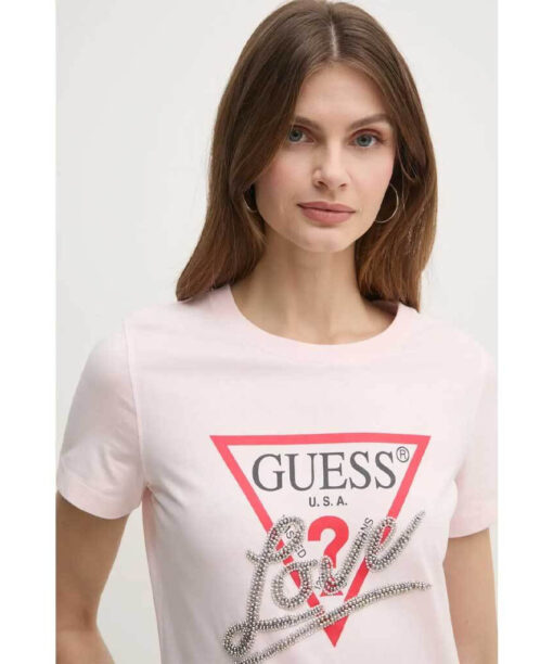 Alternative view of GUESS (W5RI10I3Z14-A60W)-LOW-KEY-PINK