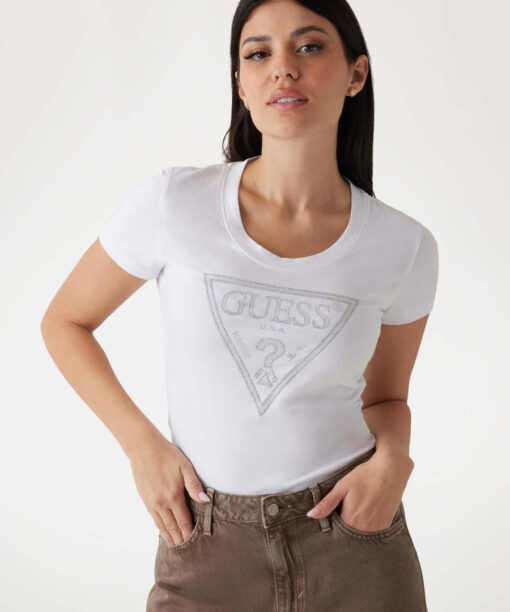 Alternative view of GUESS (W5RI11J1314-G011)-PURE-WHITE