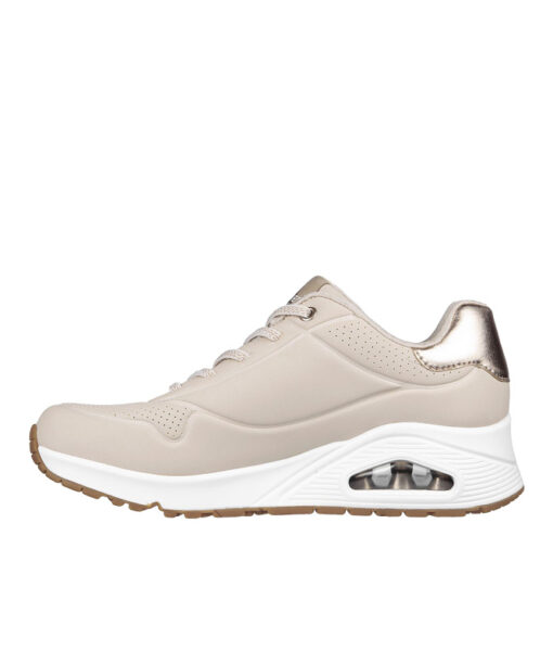 Alternative view of SKECHERS UNO-SHIMMER-AWAY (155196)-NAT