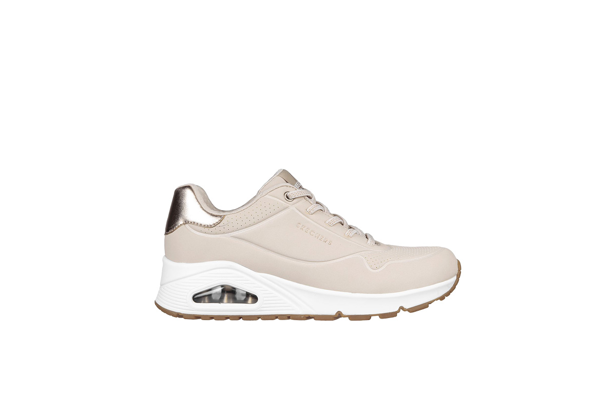 SKECHERS UNO-SHIMMER-AWAY (155196)-NAT