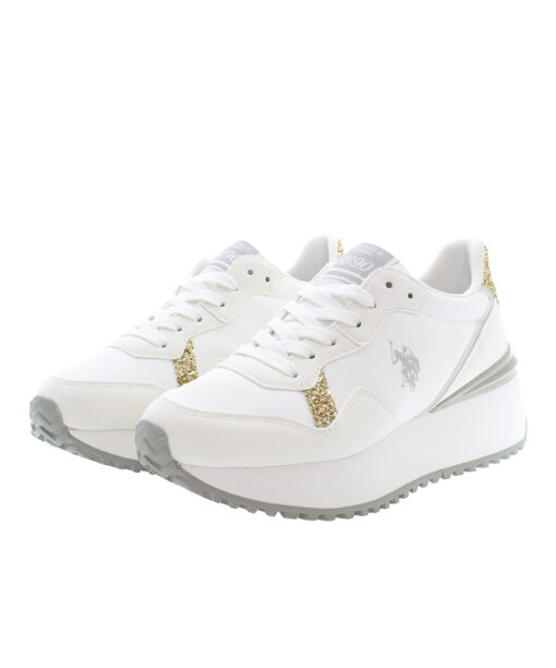 U.S. POLO ASSN (BAYLE003C)-WHI-GOL01