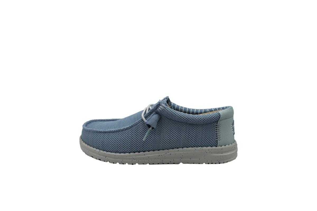 HEY DUDE-WALLY STRETCH SOX (41898-4TS)-CLOUD BLUE - Image 3