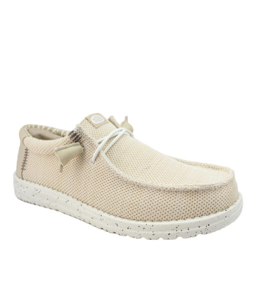 HEY DUDE-WALLY STRETCH (41898-0LZ)-IRISH-CREAM