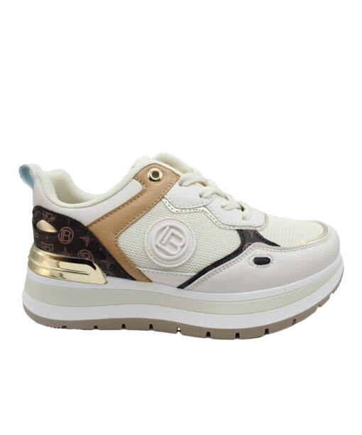 Alternative view of Laura Biagiotti (8918)-IVORY-BROWN