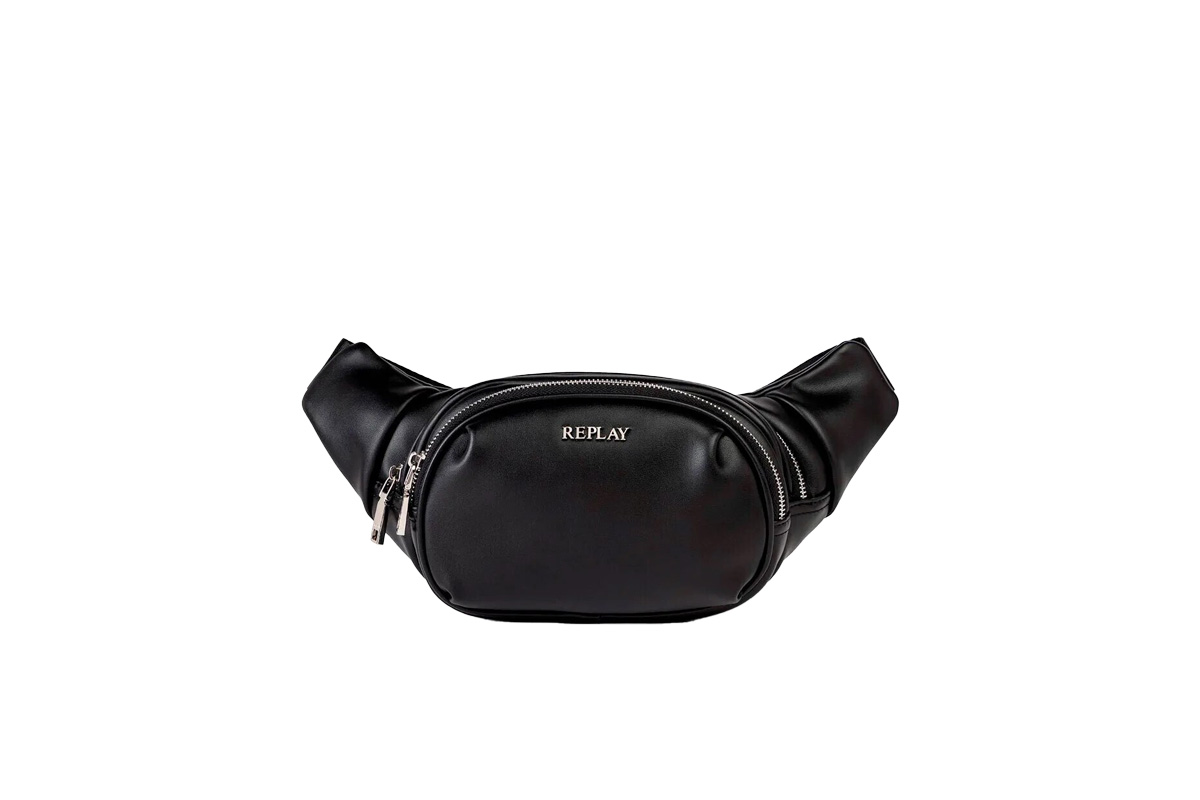 REPLAY ACC. LEATHER (FW3730-000-A0420A-0098)-BLACK