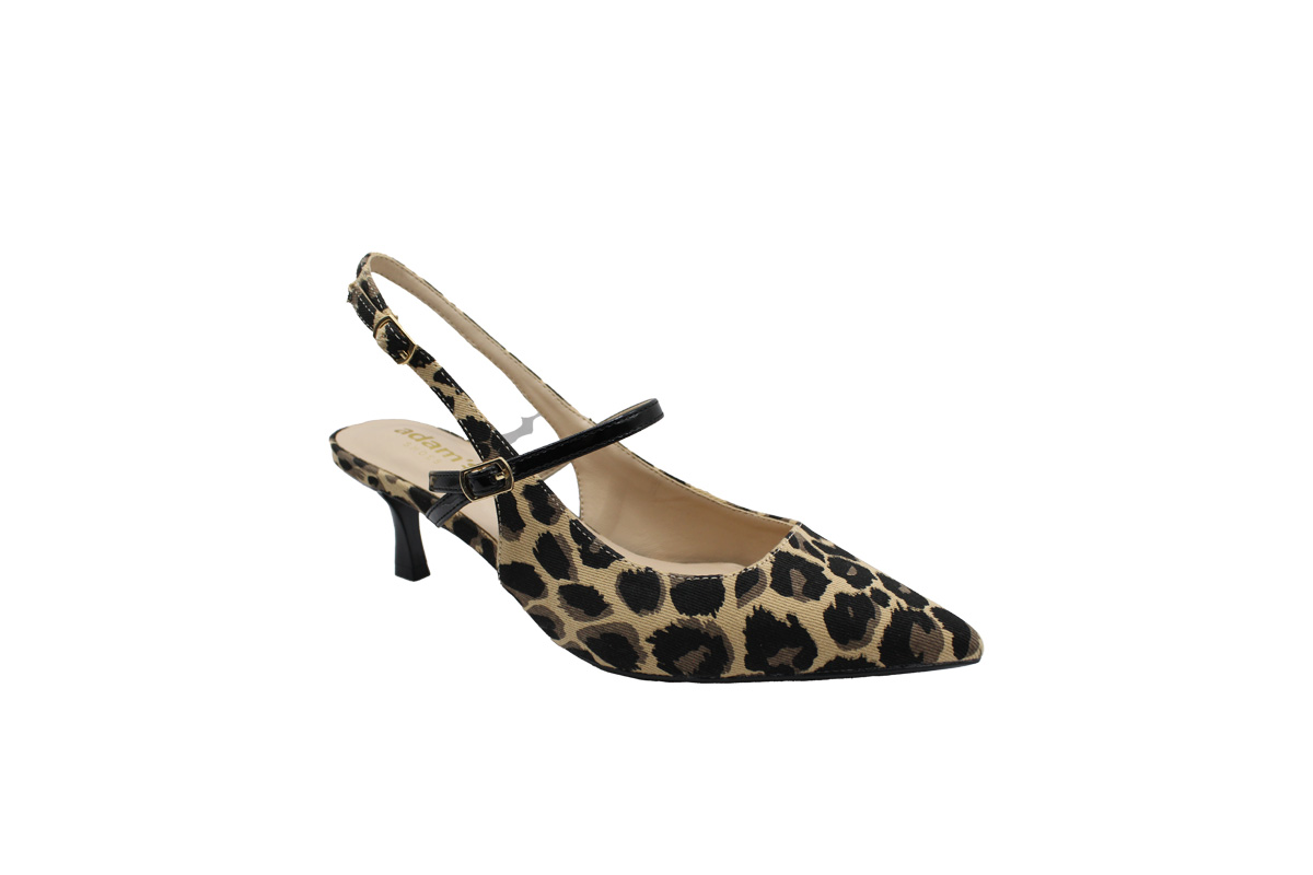 Adams shoes (1-826-25004-27)-LEOPARD-BLACK