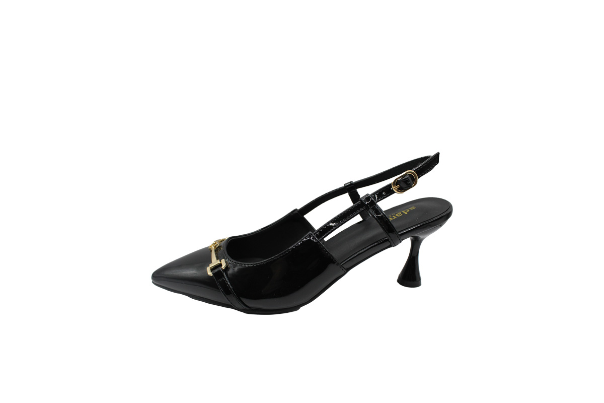 Adams shoes (1-848-25037-27)-BLACK-PU-PATENT - Image 2