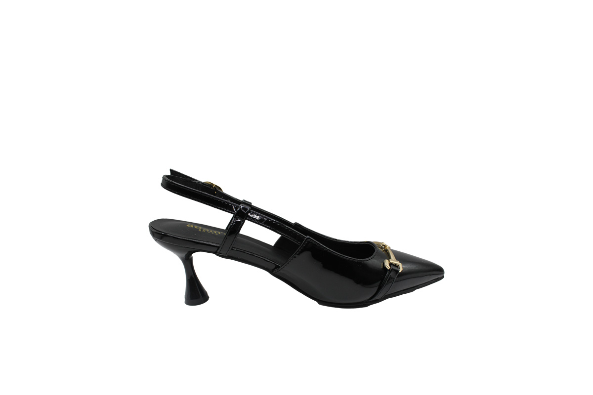 Adams shoes (1-848-25037-27)-BLACK-PU-PATENT - Image 3