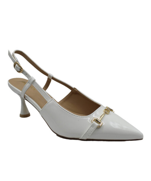 Adams shoes (1-848-25037-27)-WHITE-PU-PATENT