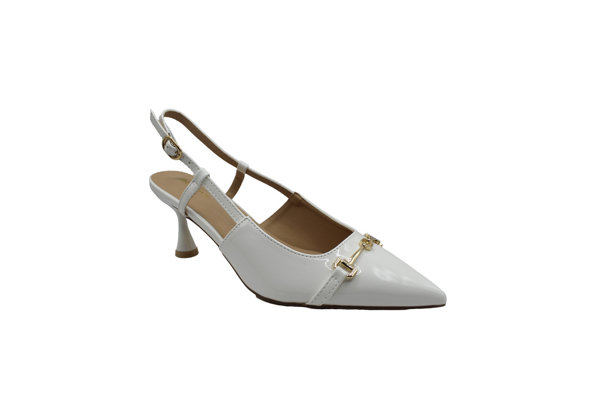 Adams shoes (1-848-25037-27)-WHITE-PU-PATENT