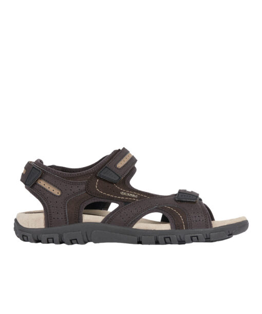 Alternative view of GEOX UOMO SANDAL STRADA (U8224D-050AU-C0705)-BROWN-SAND