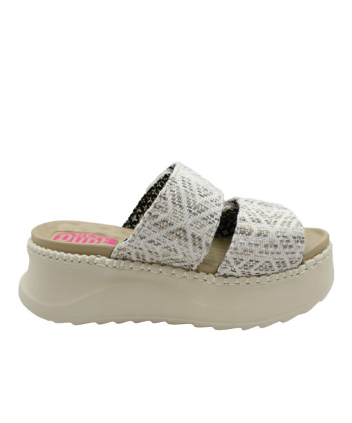 Alternative view of HEY DUDE-DELRAY SLIDESURF BAJA (43210-2UG)-TAN MULTI