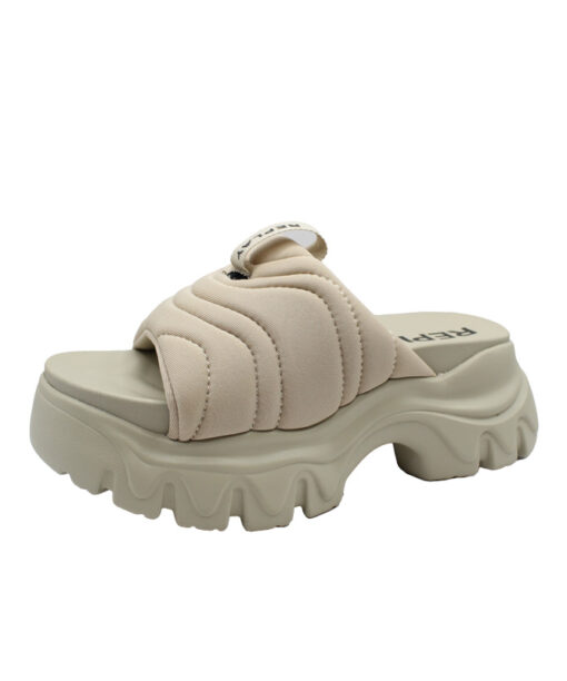 REPLAY JUYCE SLIDE (RSA60005T-0057)-TAUPE