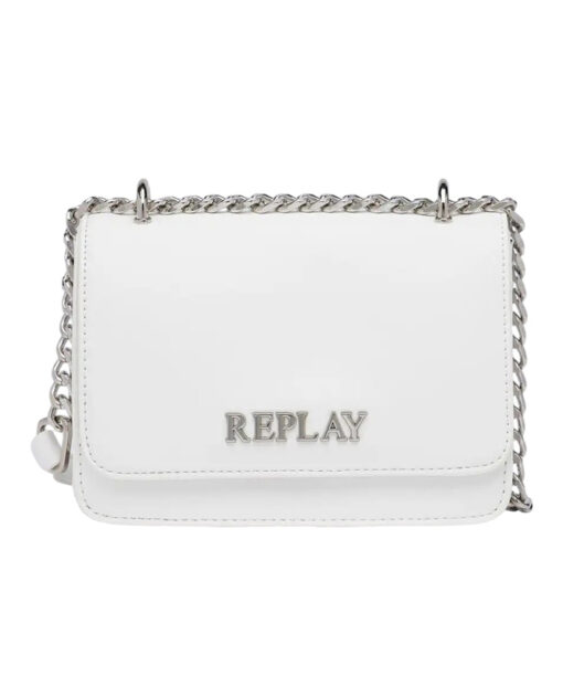 REPLAY ACC. LEATHER (FW3001-001-A0362B-0001)-OPTICAL-WHITE
