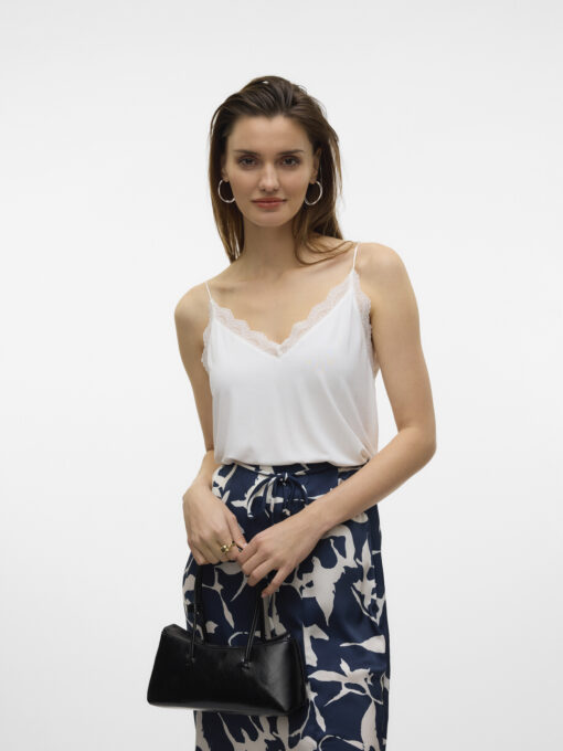 VERO MODA-VMBIMILA (10324809)-SNOW-WHITE - Image 6