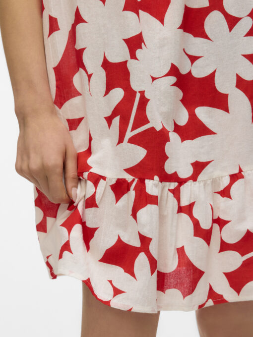 VERO MODA-VMDICTHE (10323634)-FIERY-RED - Image 5