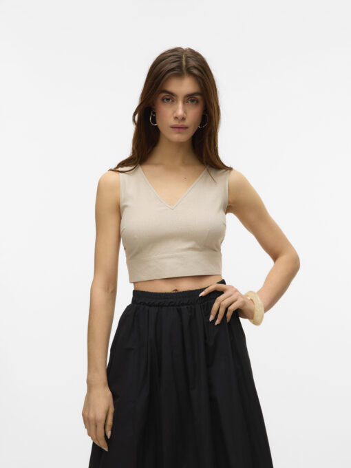 VERO MODA-VMMYMILO (10321619)-SILVER-LINING - Image 3