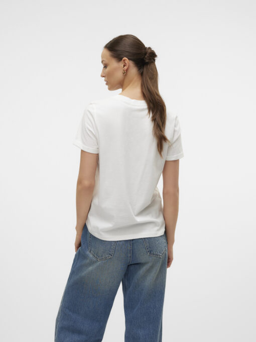 VERO MODA-VMVILLA (10324551-4676021)-SNOW-WHITE - Image 4