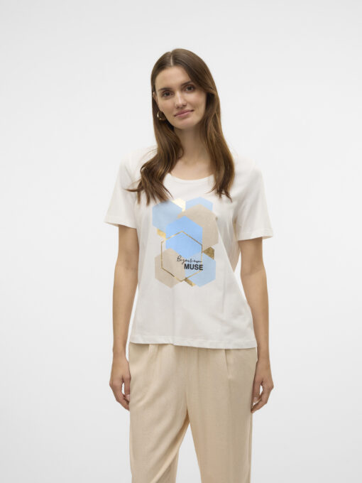 VERO MODA-VMVISLANA (10323762-4666541)-SNOW-WHITE - Image 6