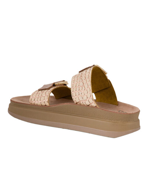 Alternative view of FANTASY SANDALS-ADELITA-(S1112)-ROSEGOLD-CROCO