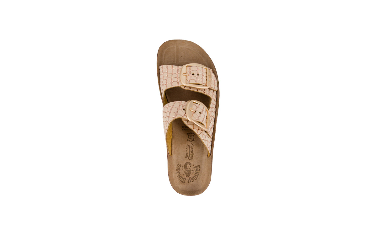 FANTASY SANDALS-DESPOINA-(S310)-ROSEGOLD-CROCO - Image 3
