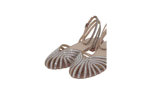 EXE-LOLA-307 (U4700703137K)-TAUPE-CLEAR OBLONG STRASS - Image 3