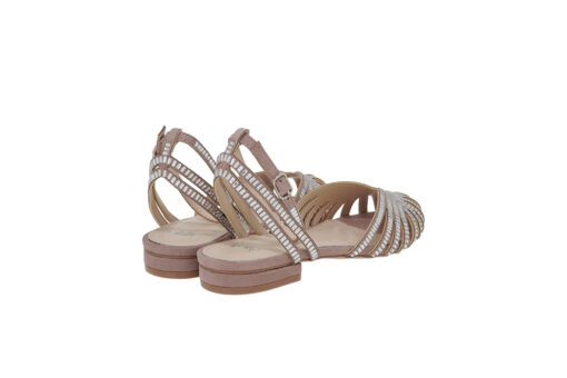 EXE-LOLA-307 (U4700703137K)-TAUPE-CLEAR OBLONG STRASS - Image 2