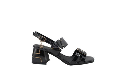 Laura Biagiotti (9039)-PATENT-BLACK - Image 2