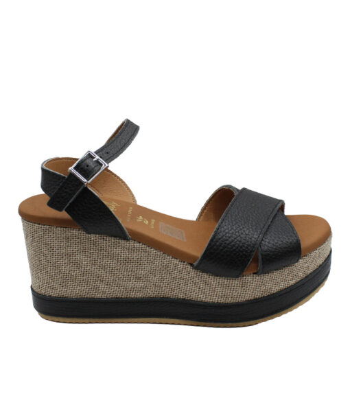 Alternative view of Oh My Sandals (5736-13758)-DOYA-NEGRO