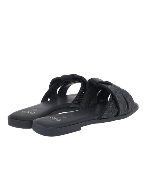 Alternative view of EXE (U436W0711E25)-BLACK STRASS