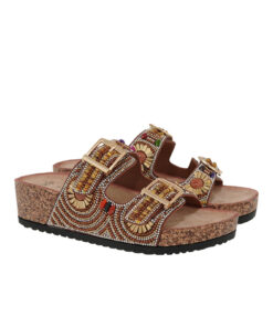 EXE (U477B1142Z26)-TAN CLEAR STRASS