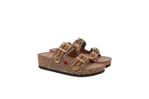 EXE (U477B1142Z26)-TAN CLEAR STRASS