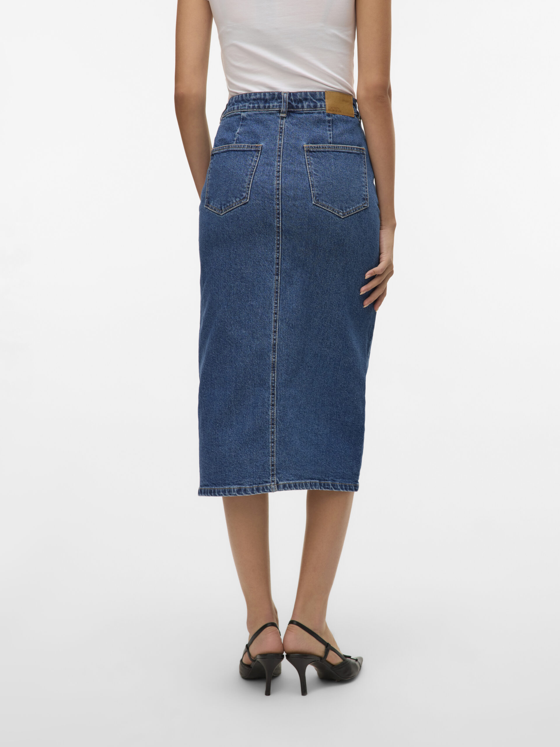 VERO MODA-VMVERI (10295731)-MEDIUM-BLUE-DENIM - Image 4
