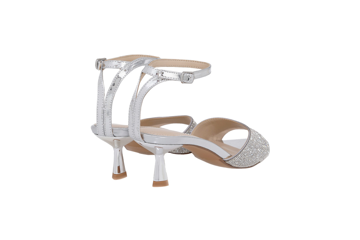 ALESSANDRA BRUNI-IBIZA 035 (U4700835358E)-SILVER MIRROR-CLEAR STRASS - Image 2