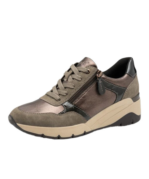 JANA SHOES (8-23763-45-349)-TAUPE-COMB