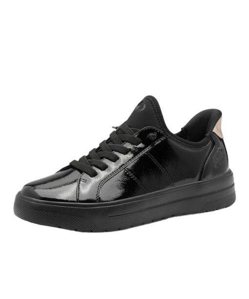 JANA SHOES (8-23764-45-018)-BLACK-PATENT