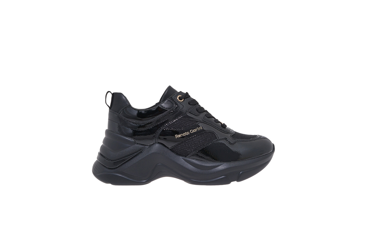 RENATO GARINI (V119R164429Z)-BLACK WRINKLE PAT-BLACK - Image 2